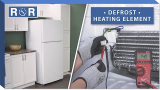 How to Test amp Replace a Defrost Heater in a Refrigerator  Repair amp Replace [upl. by Hamas]