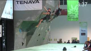 Offene Bayerische Meisterschaft  Bouldern Halbfinale München – free vom 1422016 [upl. by Aicilaanna]