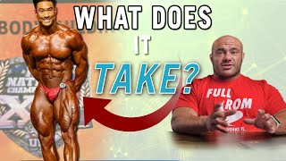 Exact Prep Diet and Training for Super Heavy Weight Bodybuilder Explained [upl. by Aidul]