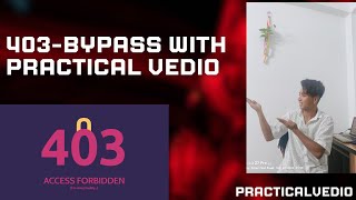 403bypass method both Automation and Manual  Bug Hunting  Ethical Hacking  practical Vedio [upl. by Eugirne]