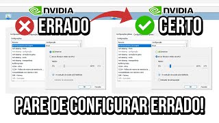 🔧PAINEL NVIDIA MELHORES CONFIGURAÇÕES 3D PARA MAIS FPS E DESEMPENHO NOS JOGOS🔥 Otimizar NVIDIA✔️ [upl. by Havstad]