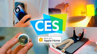 New LIFE CHANGING HomeKit Accessories at CES 2024 💡🏡 [upl. by Colburn]