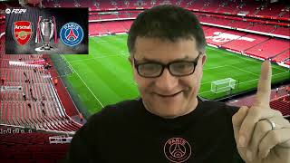 AVANT MATCH ARSENAL  PSG Ligue Des Champions [upl. by Enimrej139]