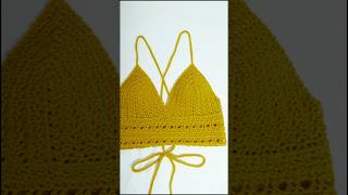 Crochet Bralette crop top shorts [upl. by Egiedan]