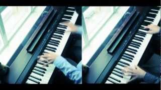 周杰倫  不能說的秘密 Jay Chou  SECRET  Piano Battle 3 FULL DUET Piano Cover [upl. by Annawik667]