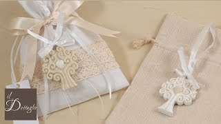 Tutorial Bomboniera Matrimonio con albero della vita  Il Dettaglio [upl. by Boaten]