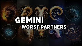 Worst Partner Signs for Gemini [upl. by Durrace]