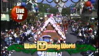 Disney World Parades Fantasy On Parade Christmas 1994 Part 8 [upl. by Oecile]