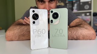 Huawei P60 Pro vs Pura 70 Ultra  ¿Merece la pena cambiar [upl. by Trotta621]