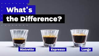 Ristretto Espresso vs Lungo Whats the difference [upl. by Elga562]