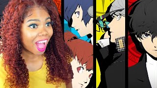 JRPG Fan Reacts to EVERY Persona Opening For The FIRST Time [upl. by Lindblad]