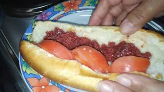 How to make Sujuk sandwich  Soujouk  Sucuk recipe  Sausage recipe [upl. by Niki661]