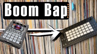 Ableton Move amp SP Boom Bap Sample Beat [upl. by Sela69]