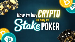 Comment acheter des cryptos pour jouer au poker sur Stakecom [upl. by Akla964]