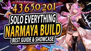 INSANE DAMAGE NARMAYA Best Build Guide  Sigils amp Weapons Showcase  Granblue Fantasy Relink Guide [upl. by Nileak463]