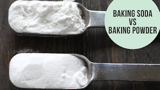 Baking Soda vs Baking Powder The Difference [upl. by Akemyt]