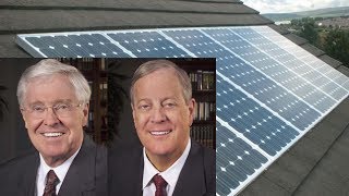 Koch Bros Behind Solar Power Fines [upl. by Sirtemed101]