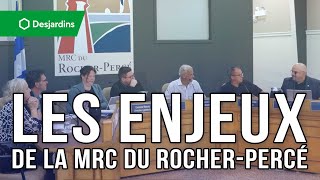 REPORTAGE  Les enjeux de la MRC du RocherPercé [upl. by Harberd]