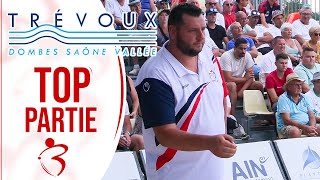 TOP 👍 32ème HATCHADOURIAN vs DUVERNAY  Supranational triplette à pétanque de Trévoux 2024 [upl. by Ahsielat]