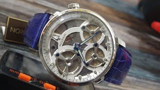 Accutron 26A209 Electrostatic Spaceview Evolution Blue [upl. by Weiser997]