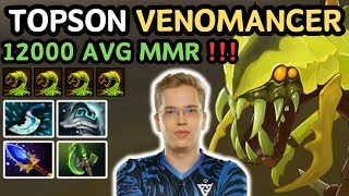 🔥 737 TOPSON VENOMANCER Midlane NEW META  🔥 1074 XPM  Dota 2 [upl. by Karita]