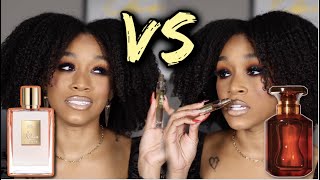 KILIAN LOVE DONT BE SHY VS FENTY BEAUTY FRAGRANCE [upl. by Guinn]