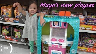 Cooking Toy Set Mayas NEW Kitchen Playset Unboxing amp Playtime Part 2 of 2 [upl. by Ekaj]