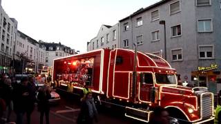 Coca Cola Truck Parade in Mainz 2016 [upl. by Newmann]