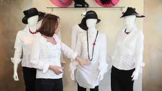 quotFashion Tips Wearing White Blouses Tutorial [upl. by Eniamsaj]