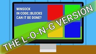 Winsock in CodeBlocks  Can it be done LONG VERSION [upl. by Beckie503]