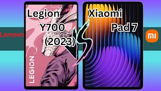 Lenovo Legion Y700 VS Xiaomi Pad 7 [upl. by Engud]