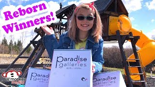 My Reborns 👶🏼 WINNERS Selected Paradise Galleries Reborn Doll Giveaway [upl. by Getter926]