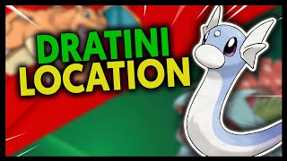 WHERE TO FIND DRATINI ON POKEMON FIRE RED AND LEAF GREEN [upl. by Monte]