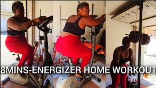 8MINSENERGIZERHOME WORKOUT ROUTINETOTAL BODY WORKOUTmarianworld [upl. by Madelene]