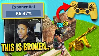 NRG Unknown is UNBEATABLE with NEW Exponential Settings Fortnite [upl. by Ayad]