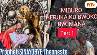 Twabugaruye IMIBURO IHERUKA Prophet SINAYOBYE THEONESTE SATANI ageze kure imigambi ye tube maso😱😱 [upl. by Ahsercel]