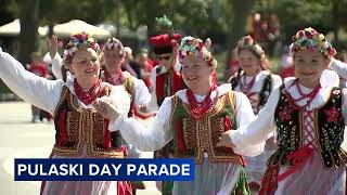 91st annual Pulaski Day Parade marches through Philadelphia [upl. by Ranee]