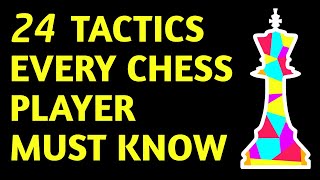 ALL Chess Tactics Explained Chess Strategy Moves Ideas amp Basics for Beginners How to Play Chess [upl. by Purdum]