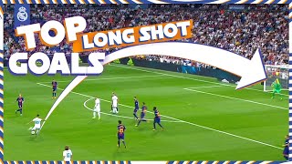 CRAZY LONG SHOT GOALS  Cristiano Ronaldo Asensio Seedorf  Real Madrid [upl. by Nner]