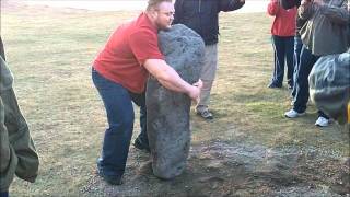 Benedikt Magnusson vs 580lb Stone [upl. by Ailahk]