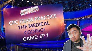 CPC PRACTICE QUESTIONS  The Medical Coding Game Episode 1 [upl. by Tavi]