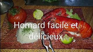 Homard recette facile [upl. by Kaitlynn]