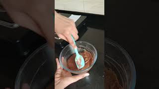 Chocolate sponge cake recipe shortvideo [upl. by Millian817]