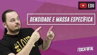 Hidrostática  Densidade e massa específica  Física em Questões 071 [upl. by Aikcin]