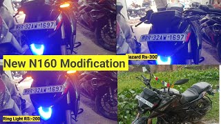 New Model N160 Modification  Modification N160 n160 n160modified bikemodification [upl. by Akital59]