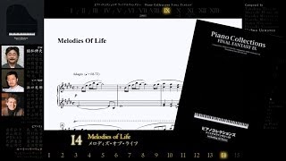 Scrolling Sheet Piano Collections Final Fantasy IX Full Album [upl. by Adelia]