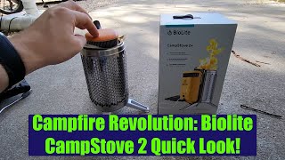 quotBiolite CampStove 2 A Brief Overview [upl. by Ettenuj]