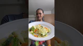 CILANTRO amp VEGGIES OMELETTE 😋 EASY AND HEALTHY 😋🥚🥦🥕 foodlover eggrecipe food [upl. by Thun]