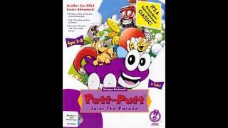 PuttPutt Joins the Parade 1992 PC  Almost all interactions  1080p  No Commentary [upl. by Haianeb947]