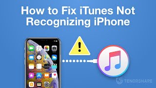 How to Fix iPhone Not Showing Up in iTunes 2020 [upl. by Kajdan237]